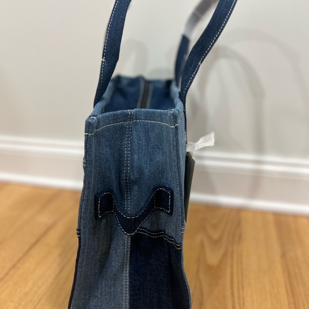 Marc Jacobs large denim tote bag - Picture 2 of 8